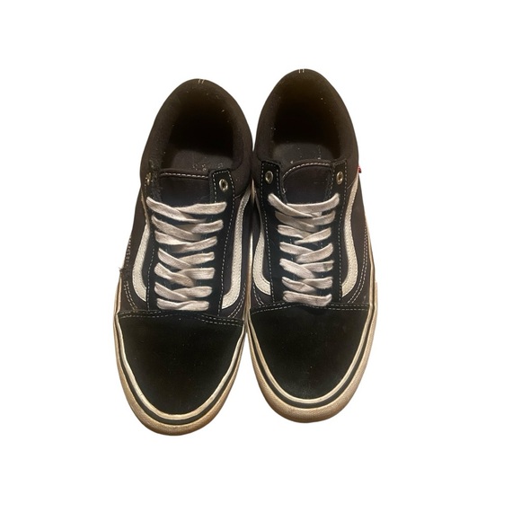 Vans Old Skool Black and White Low-Top Sneakers ❤️ SZ 12 - Picture 2 of 9